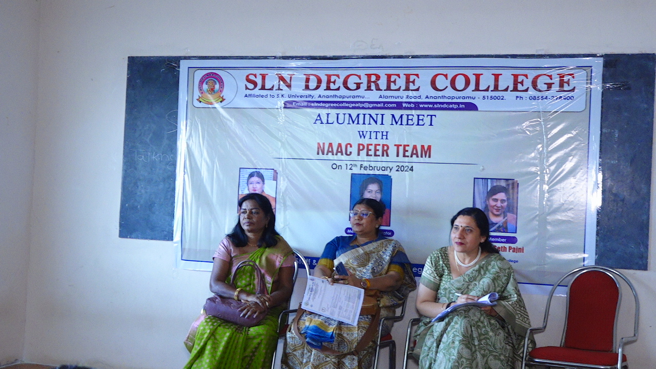 sln degree college